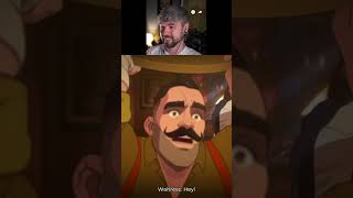 Jacksepticeye REACTS to HIS CHARACTER in DISPATCH! #funny #jacksepticeye #dispatch #gaming #gameplay