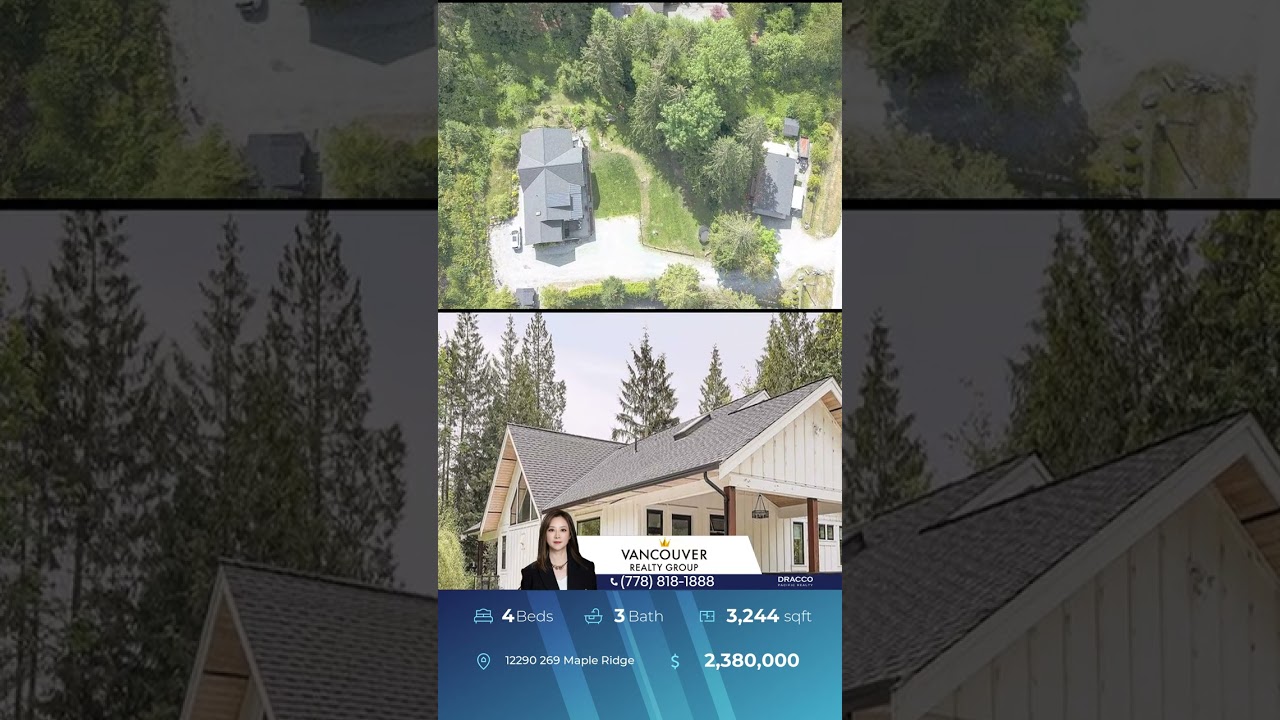 Check out my listing
Address: 12290 269 STREET, Maple Ridge BC V2W 1N8