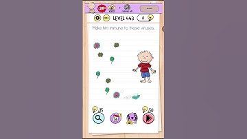 Brain Test Level 443 Walkthrough #braintestsolution #braintest #games #brainlearning #braingames