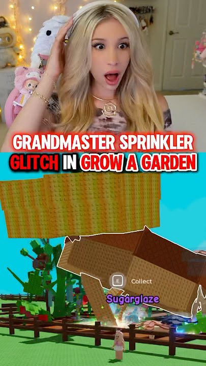 HOW TO DO The “GRANDMASTER SPRINKLER”GLITCH in GROW A GARDEN on ROBLOX! 💦
