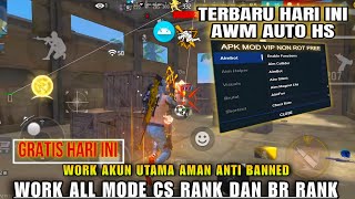 AWM ATO AIM !! New cheat ff mod apk terbaru 2026 suport all android non root - work all server 100%