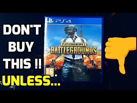 Watch this before buying PUBG PS4 + UNBOXING !!