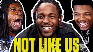 KENDRICK LAMAR "NOT LIKE US" REACT COMPILATION!