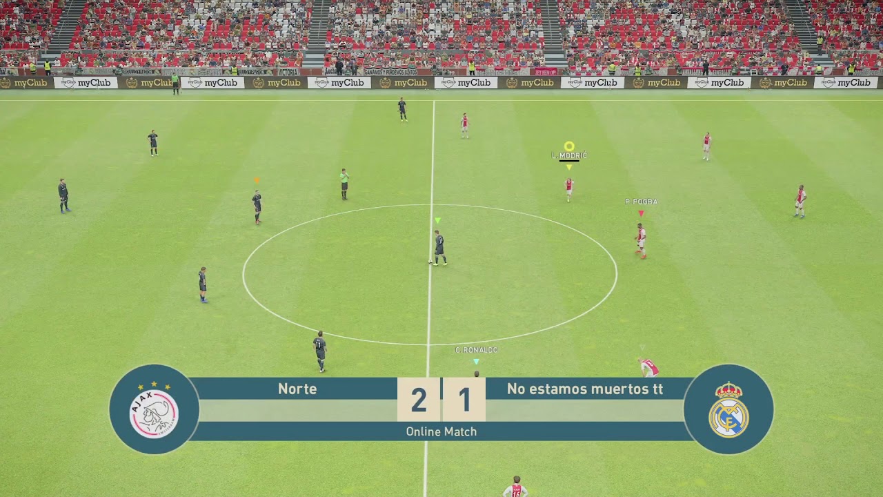 PES19 - MyClub Co-Op #1 - Messi's last kick winner