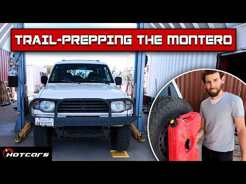 Modding A Mitsubishi Montero For Off-Roading With A Gas Can Mount | Episode 2