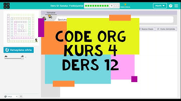 Code Org Kurs 4 Ders 12 Sanatçı Fonksiyonlar - Code Org Ders 12 Cevapları