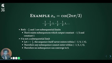 Subsequential Limits (MTH320 L06-2)