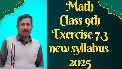 Class 9 Math Chapter 7 Exercise 7.3 | Use of Coordinate Geometry in Daily Life | New Syllabus 2025