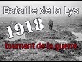 1918 bataille de la lys  tournant de la guerre