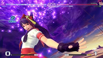 KoF XIV Athena 852 Damage Combo