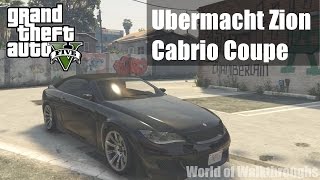 Gta V Ubermacht Zion Cabrio Coupe Gta V Car 1080P Hd 60 Fps Pc