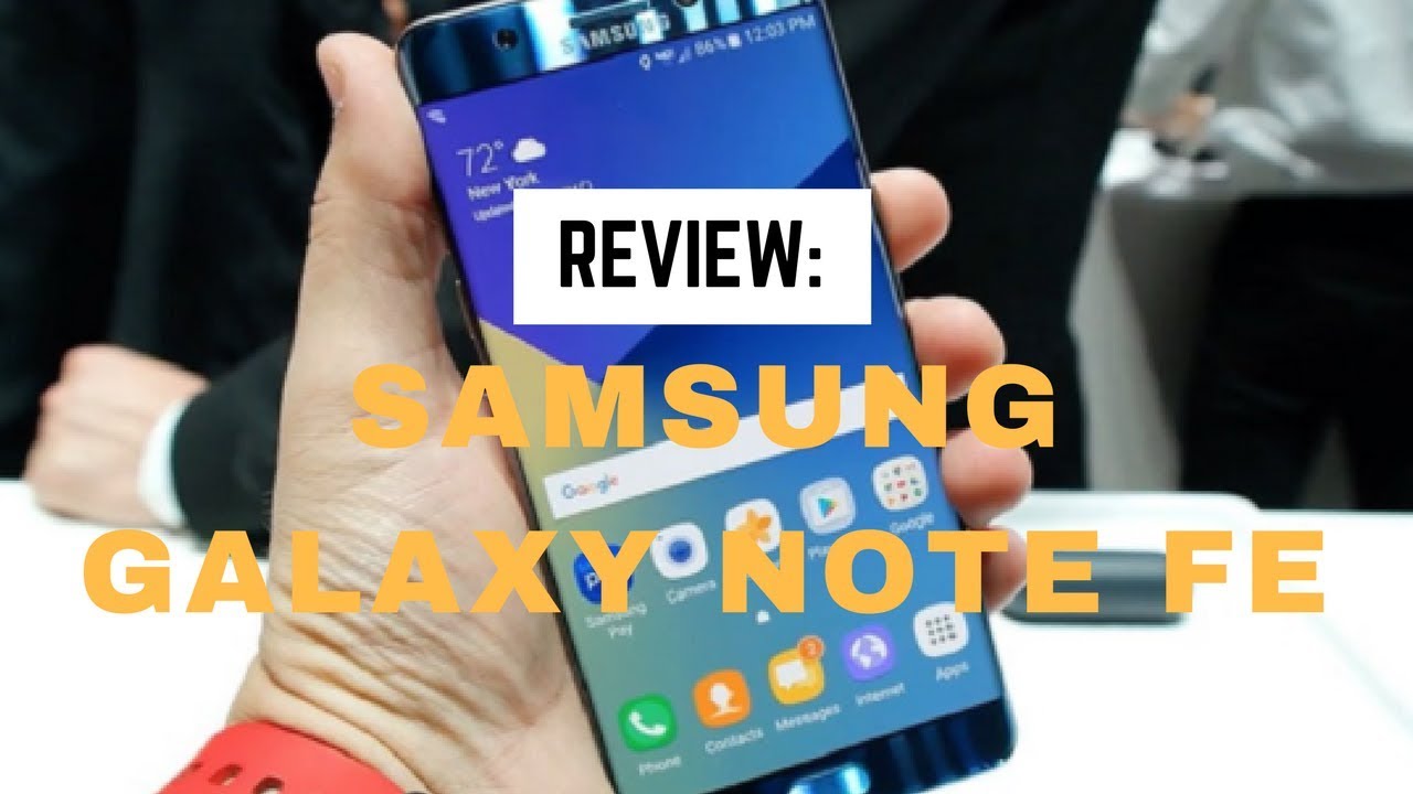 Samsung Galaxy Note FE Review - unboxing dan hands-on samsung galaxy ...