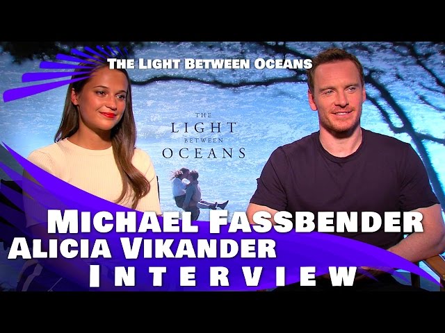 Alicia Vikander on Michael Fassbender, Light Between Oceans