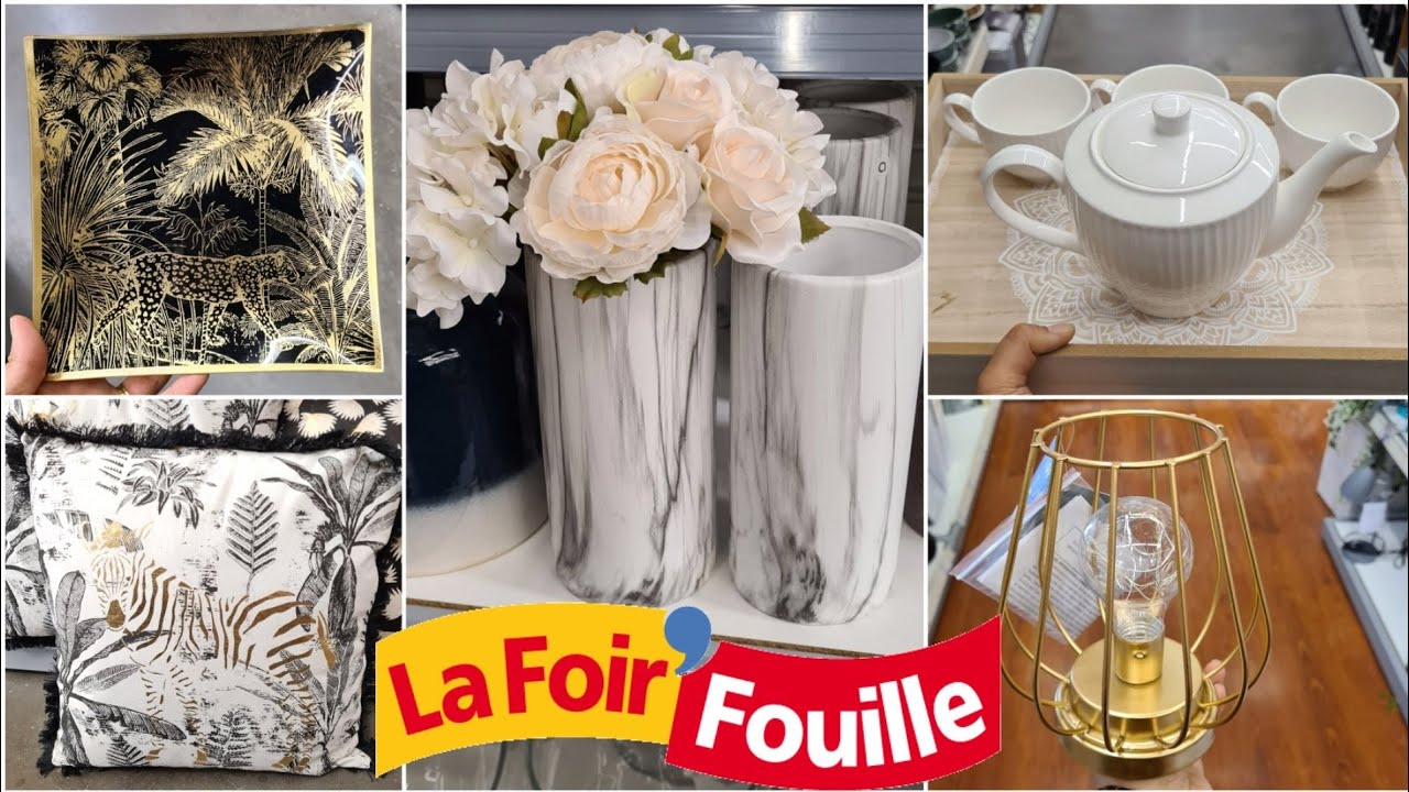LA FOIR'FOUILLE🥳DÉCORATION 18.02.21 LA_FOIR'FOUILLE YouTube