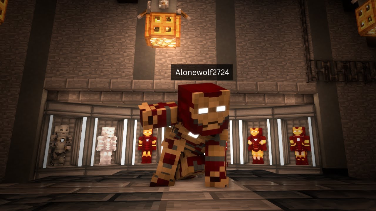 I Become a MINECRAFT Ironman in this World Day 2
