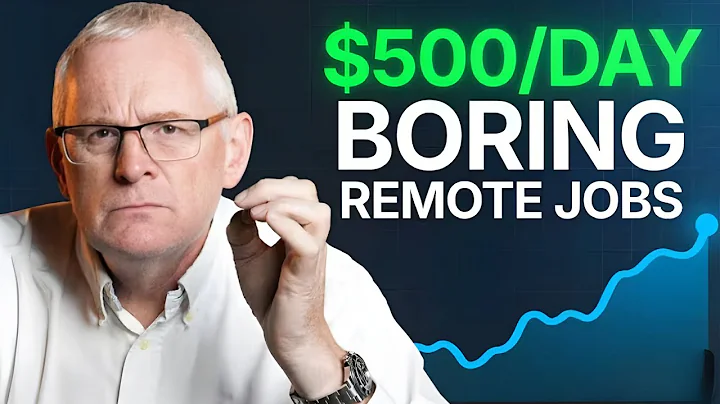 7 Boring But High Paying Remote Jobs