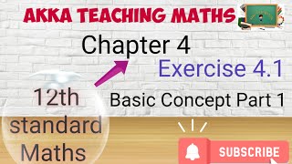 12th Maths|Chapter:4|Exercise 4.1 Basic Concept part 1|Inverse Trigonometry Function