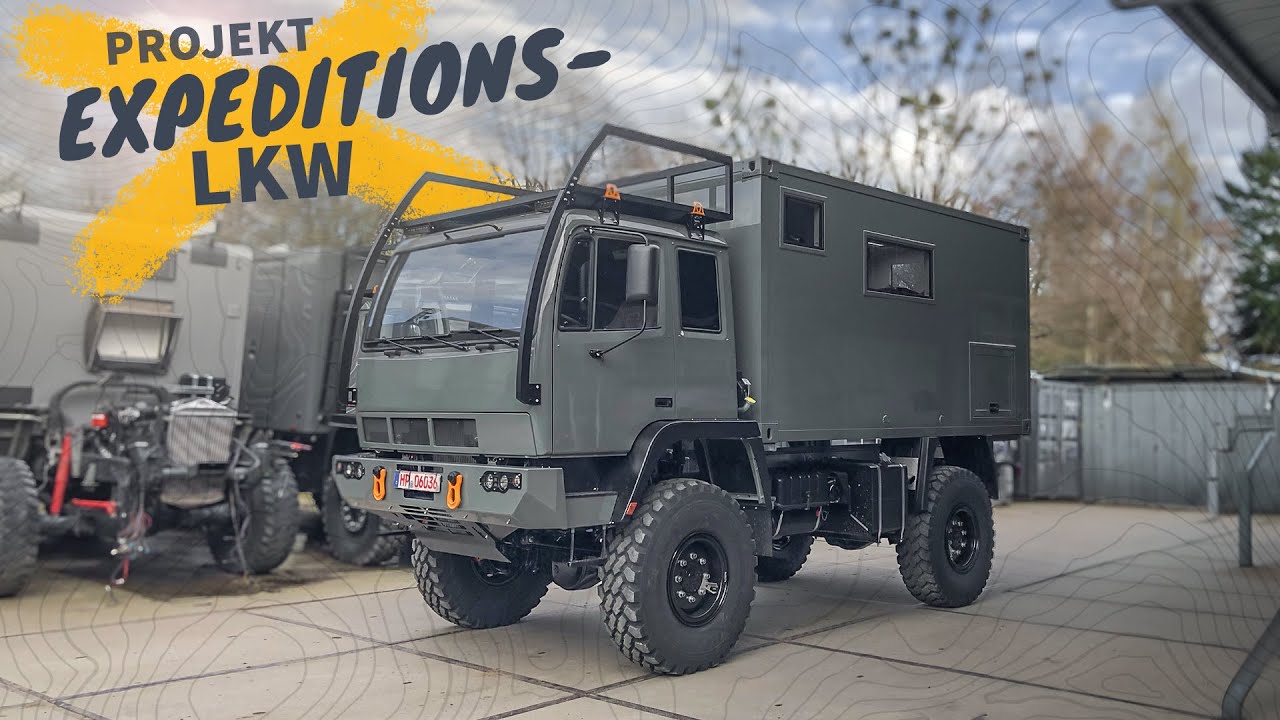 Steyr 12M18 - Der ZEPPELIN FM ii Shelter kommt drauf! 🥳 🚛🛖 | Machen wir ein ExMo draus! [TÜV...🤔😂]