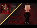 How to dress up as corrupt papa roni  killer cosplay 8  roblox survive the killer