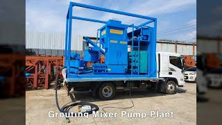 Grouting Mixer Pump Plant