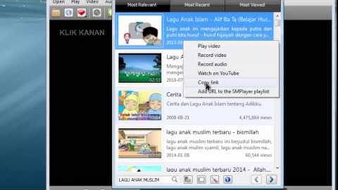 Cara Instal SMPlayer YouTube