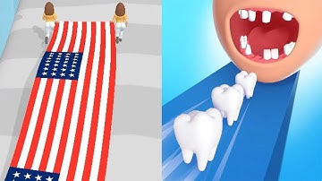 Flag Painters VS Smile Rush Android iOS Gameplay #1