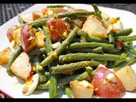 Roasted Green Bean and Potato Salad Recipe