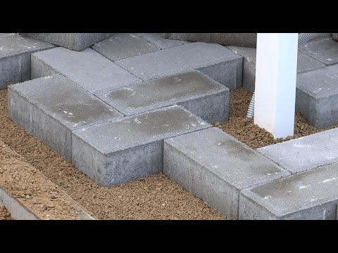 Video: Betoninės trinkelės: klojimo technologija