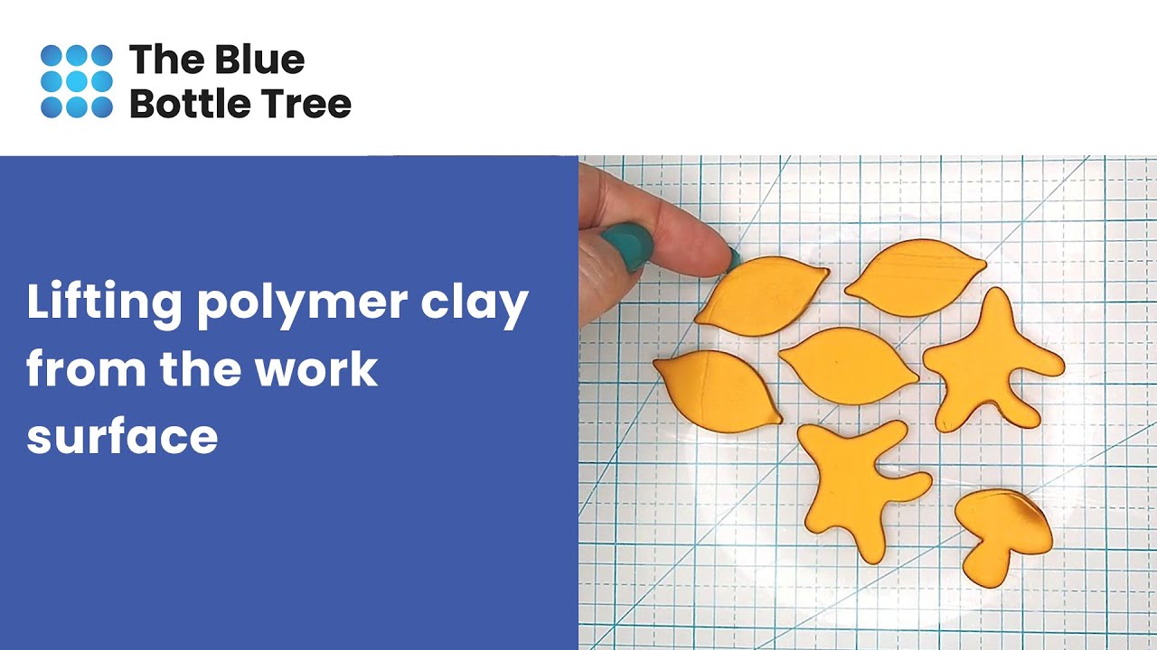 How To Lift Polymer Clay Earrings From The Work Surface