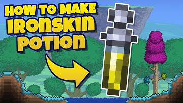 How to make Ironskin Potion in Terraria