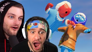 gang beasts got us WHEEZING with the boys