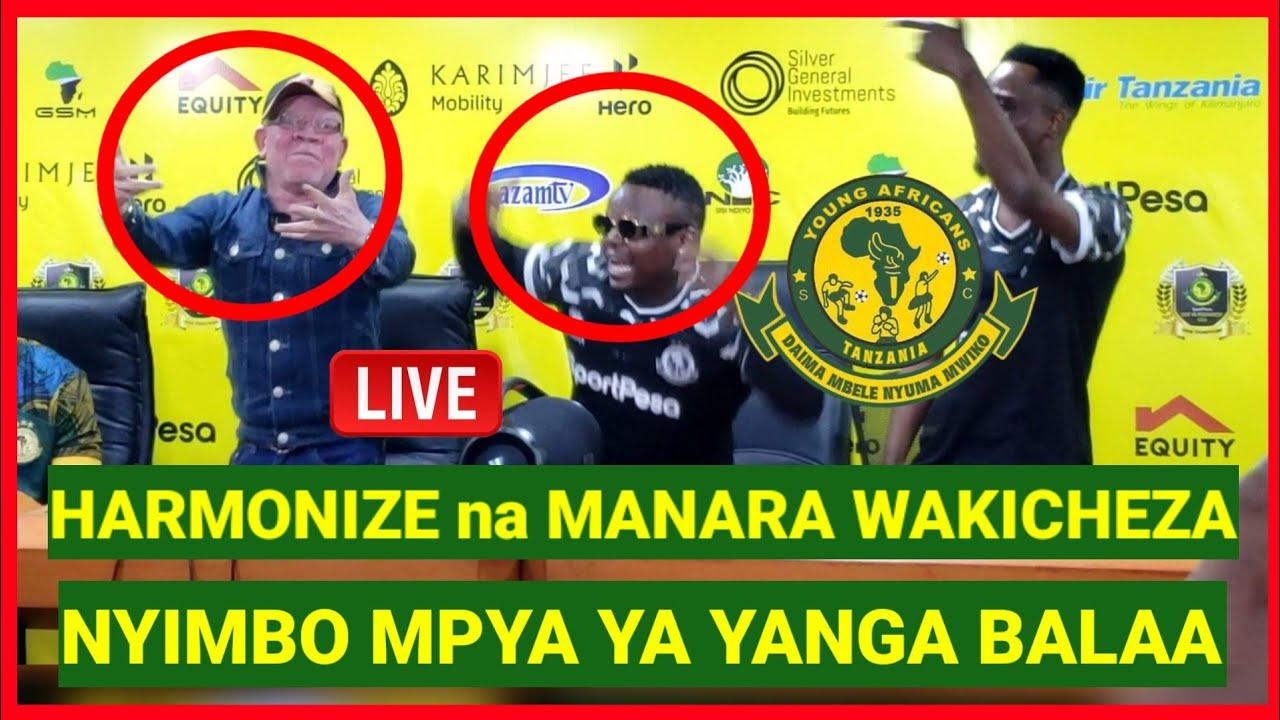 TAZAMA NYIMBO MPYA YA HARMONIZE YANGA MANARA ALIVYOICHEZA NI BALAA ...