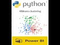 Python Machine Learning  in Power BI: K-Means algorithm