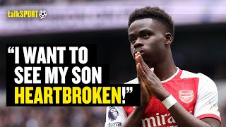 Spurs Fan ADMITS He Wants His Arsenal-Supporting Son 