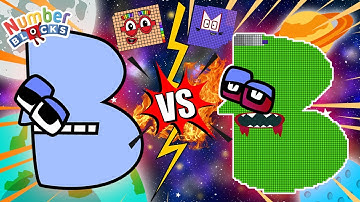 Numberblocks Puzzle Tetris 4096 but Sound Error - Alphabet Lore B Fanmade Animation