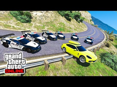 Видео: ПАНАМЕРА ПРОТИВ ЗЛЫХ ПОЛИЦЕЙСКИХ КОРВЕТОВ В GTA 5 ONLINE! ПОЛИЦЕЙСКИЕ ДОГОНЯЛКИ ГТА 5