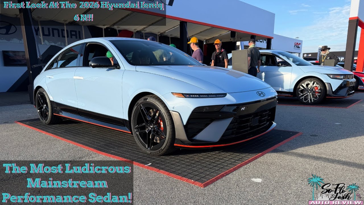 FIRST LOOK!! 2026 Hyundai Ioniq 6 N. Is This The Best Mainstream Electric Sedan?