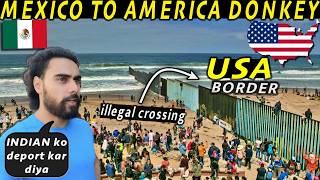 Donkey Route To America - Usa Mexico Border Crossing
