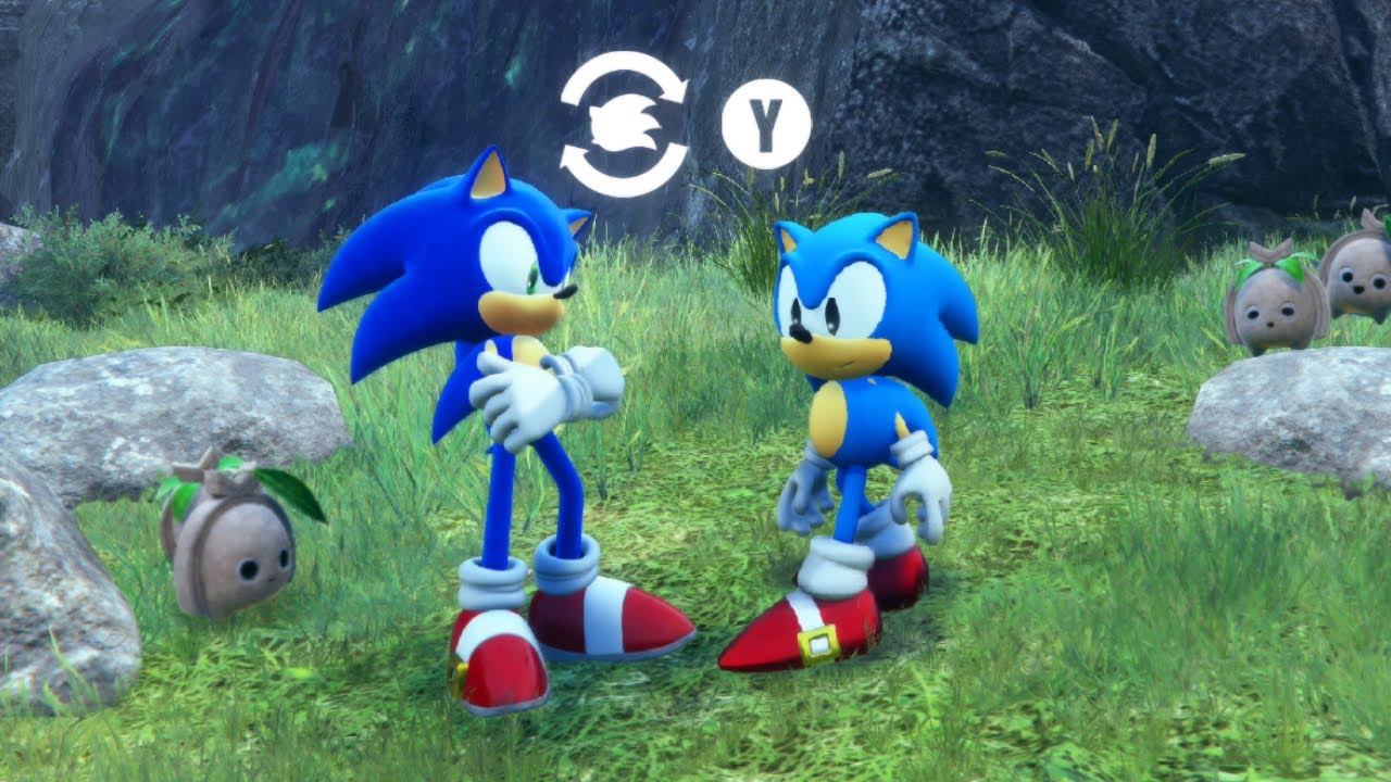 Blue Vivacity on X: Sonic Frontiers but you actually fight The