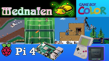 GAMEBOY / GAMEBOY COLOUR Raspberry Pi 4 Mednafen emulator Games test