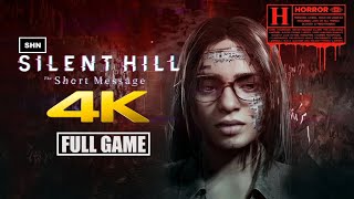 Silent Hill The Short Message 👻 4K/60fps 👻 Longplay Walkthrough Gameplay No Commentary