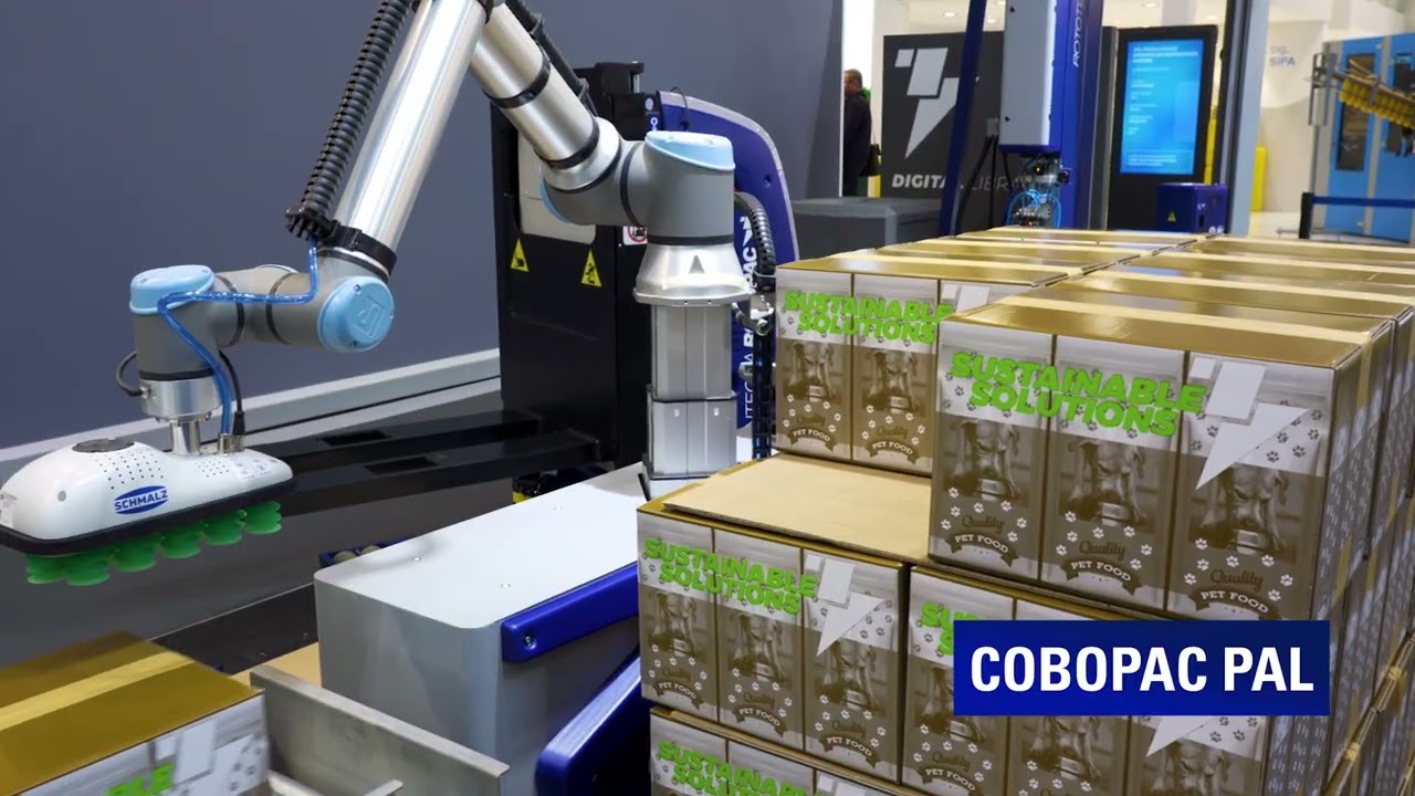 Integrated Solution at Interpack - Robopac machinery