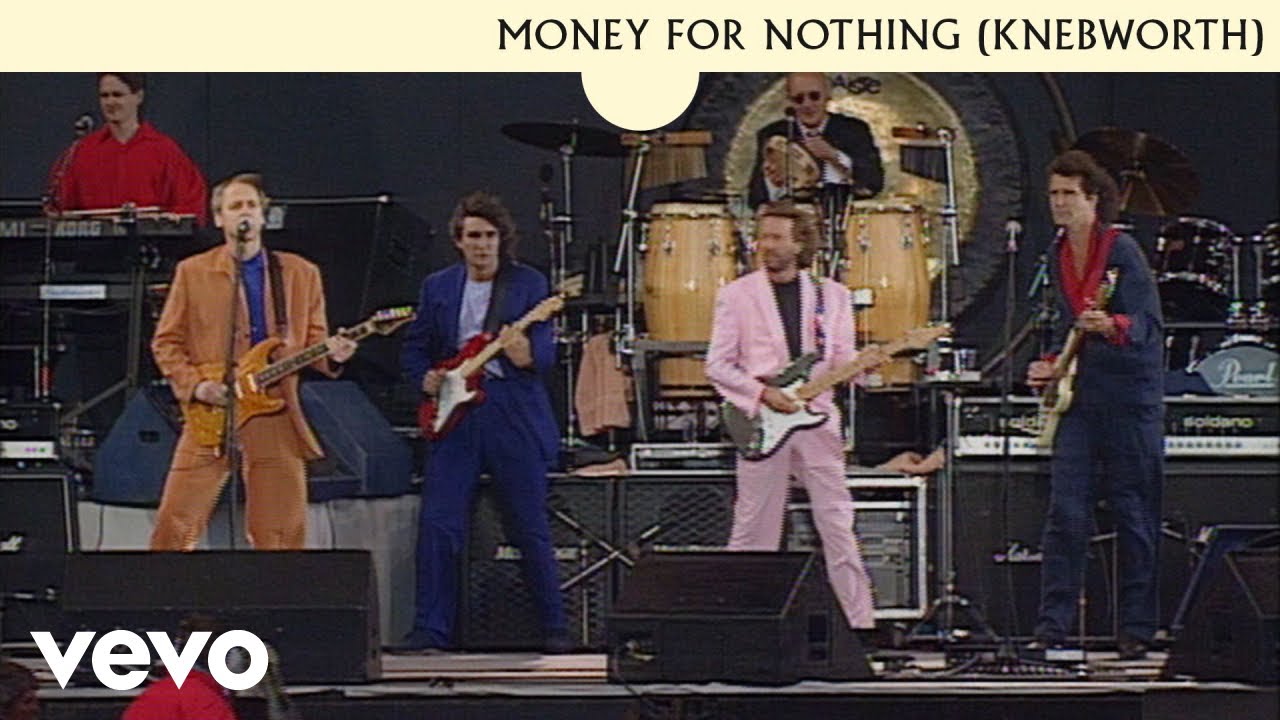 ⁣Dire Straits - Money For Nothing (Live)