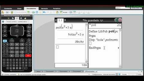 TI-Nspire CX CAS: Curso de Programación Parte 1