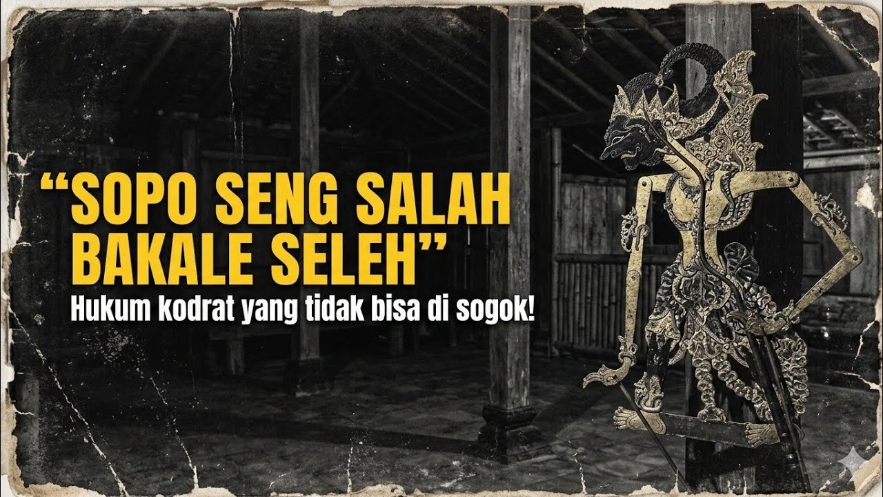 FILOSOFI JAWA TINGKAT TINGGI: Pengadilan  Semesta Paling Adil 