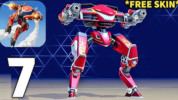 Free Aerodynamo Skin | Mech Arena Robot Showdown Gameplay (ios,Android)