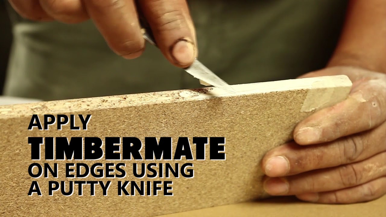 Filling Knot Holes with Timbermate Woodfiller, Check out this great video  from @silvertreecarpenter using Timbermate Woodfiller in Ebony on a walnut  skirt. Timbermate is an interior grade wood putty