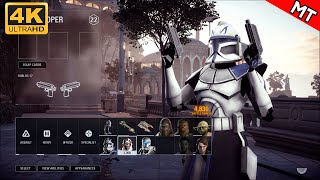 The Clone Wars Mod is absolutely my FAVOURITE!! - Star Wars Battlefront 2 - No Commentary - 4K