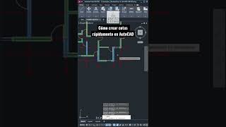 Aprende a crear COTAS RAPIDAMENTE en AutoCAD con el comando QDIM