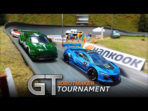 GT Diecast Car Tournament (Race 2 of 3) Scale Model Racing